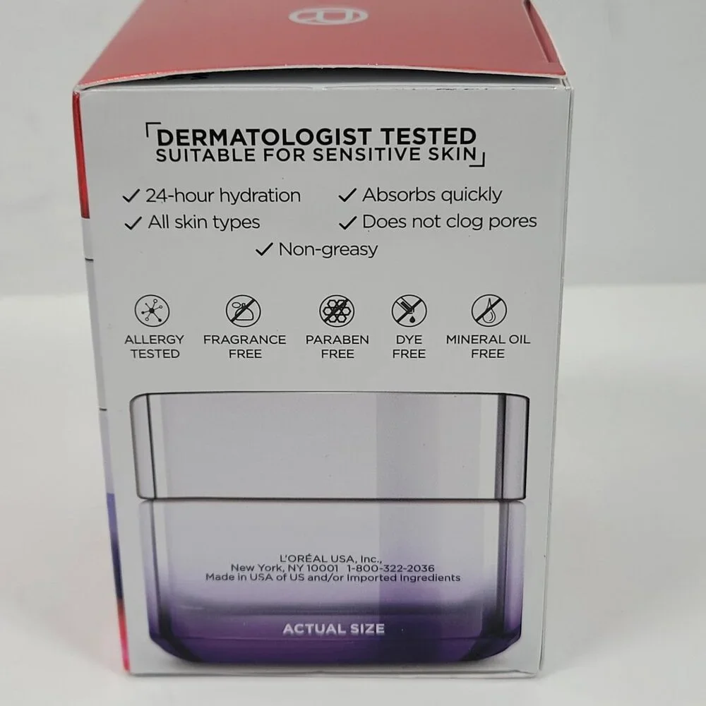 LOreal Paris Revitalift Derm Intensives Micro Hyaluronic Acid Cream 1.7 Oz NIB - Picture 3 of 5